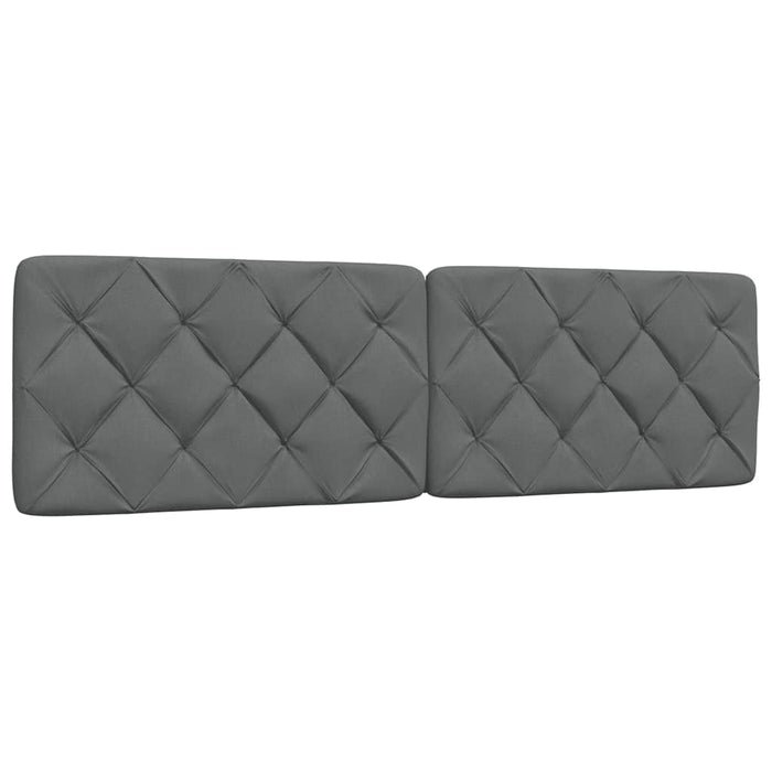 Pernă pentru tăblie de pat, gri închis, 180 cm, material textil - WALTI WALTI