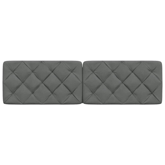 Pernă pentru tăblie de pat, gri închis, 180 cm, material textil - WALTI WALTI
