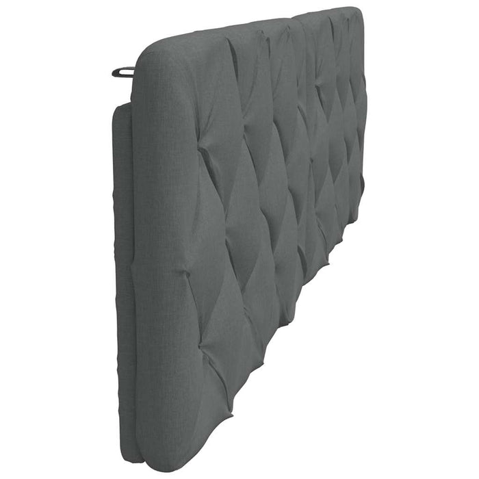 Pernă pentru tăblie de pat, gri închis, 180 cm, material textil - WALTI WALTI
