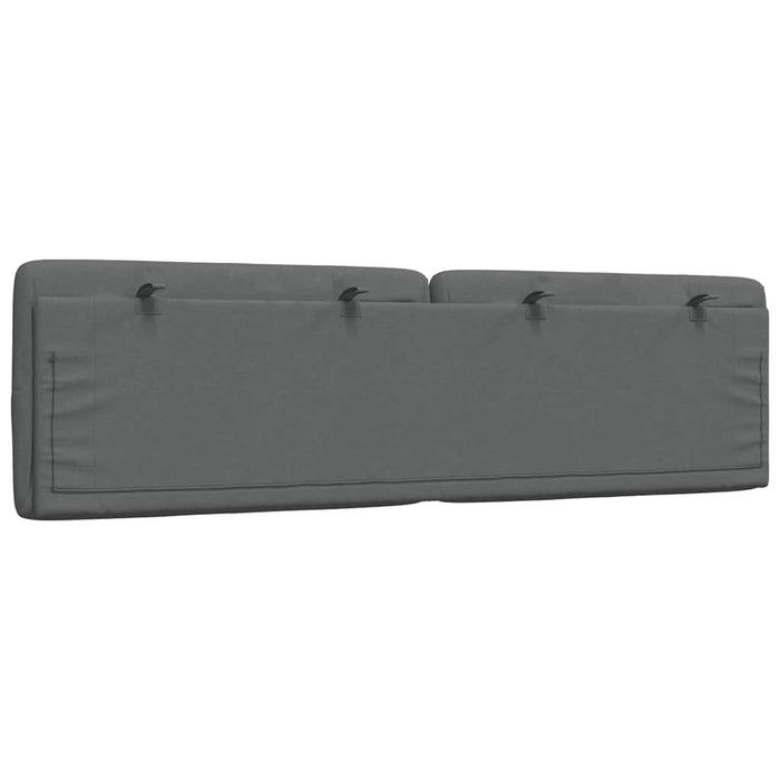 Pernă pentru tăblie de pat, gri închis, 180 cm, material textil - WALTI WALTI