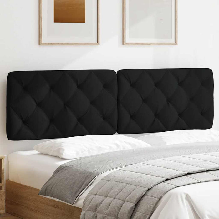 Pernă pentru tăblie de pat, negru, 180 cm, material textil - WALTI WALTI