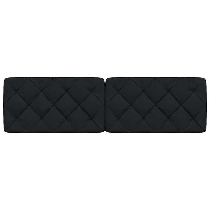 Pernă pentru tăblie de pat, negru, 180 cm, material textil - WALTI WALTI
