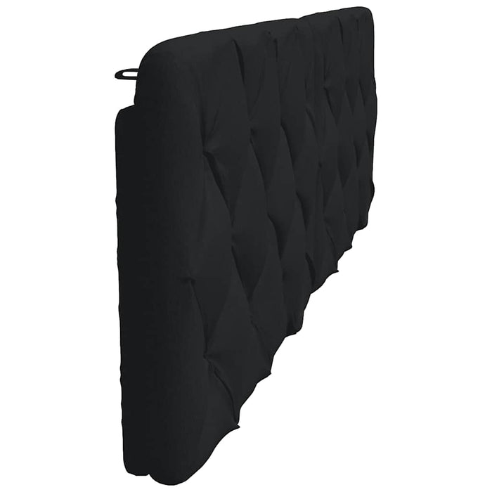 Pernă pentru tăblie de pat, negru, 180 cm, material textil - WALTI WALTI