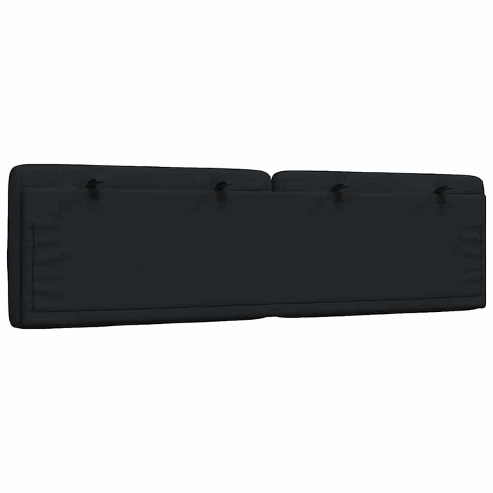 Pernă pentru tăblie de pat, negru, 180 cm, material textil - WALTI WALTI