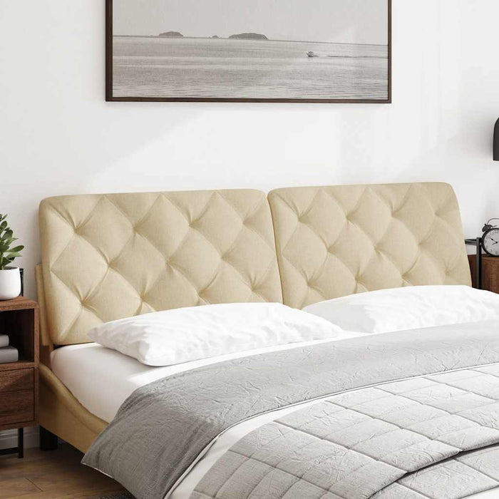 Pernă pentru tăblie de pat, crem, 180 cm, material textil WALTI