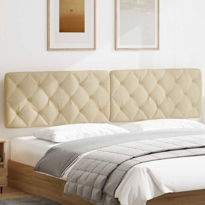 Pernă pentru tăblie de pat, crem, 200 cm, material textil WALTI