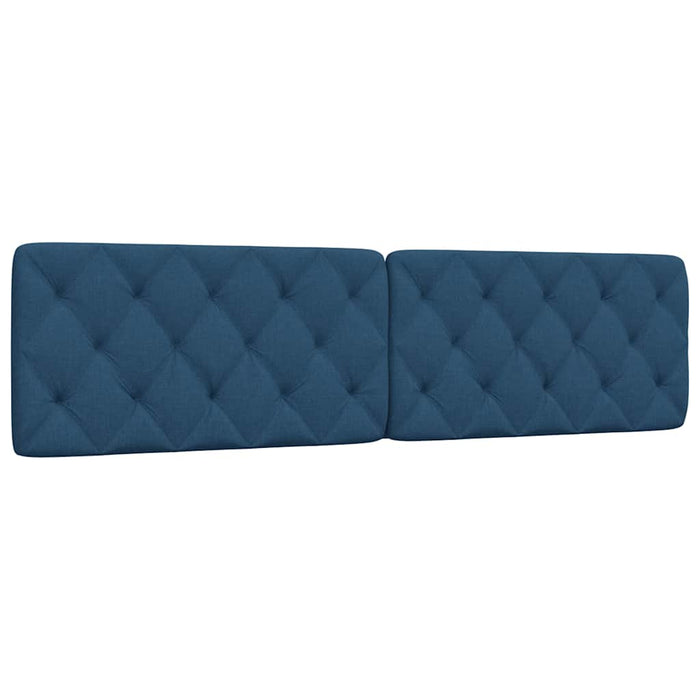 Pernă pentru tăblie de pat, albastru, 200 cm, material textil - WALTI WALTI