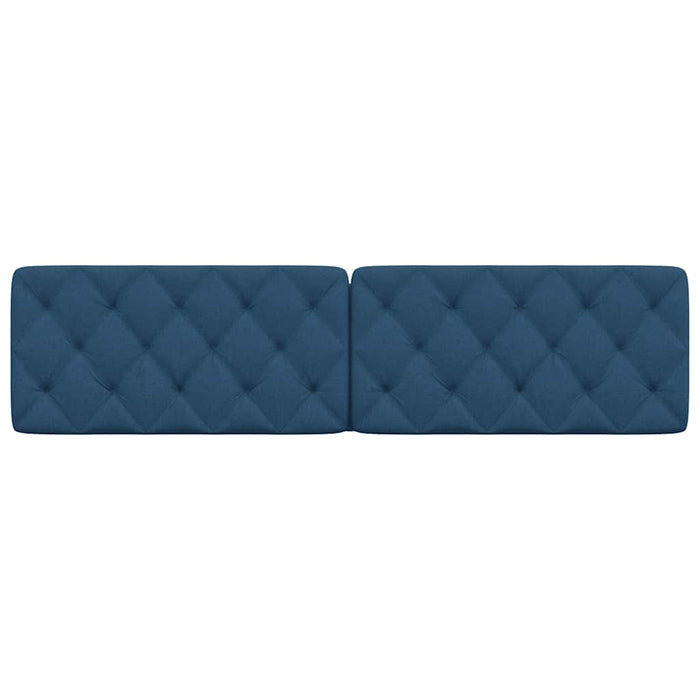 Pernă pentru tăblie de pat, albastru, 200 cm, material textil - WALTI WALTI