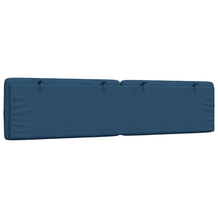 Pernă pentru tăblie de pat, albastru, 200 cm, material textil - WALTI WALTI