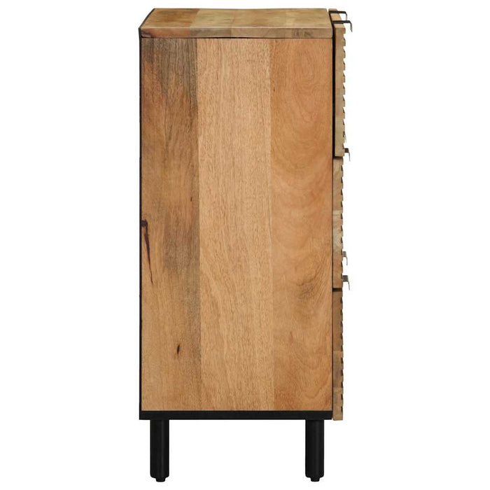 Bufete 2 buc Maro 60x33x75 cm Lemn masiv Mango WALTI