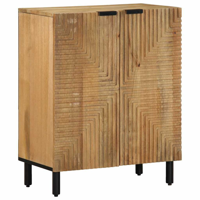 Bufete 3 buc maro 60x33x75 cm lemn masiv de mango WALTI
