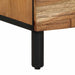 Set de bufet 2 buc. 120 x 33 x 75 cm Lemn Solid de Acacia - WALTI WALTI
