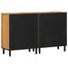 Set de bufet 2 buc. 120 x 33 x 75 cm Lemn Solid de Acacia - WALTI WALTI