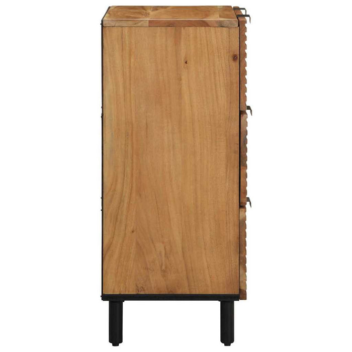 Set de bufet 3 buc. 180 x 33 x 75 cm Lemn Solid de Acacia WALTI