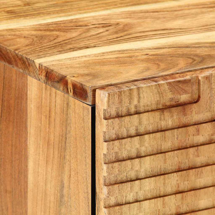 Set dulap baie 3 buc. natural 38 x 33 x 160 cm WALTI