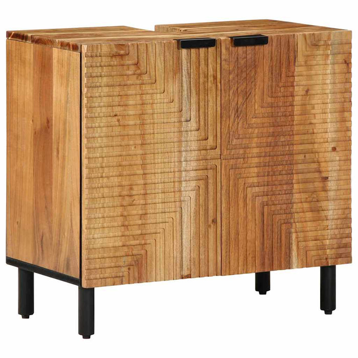 Set dulap baie 3 buc. natural 38 x 33 x 160 cm WALTI