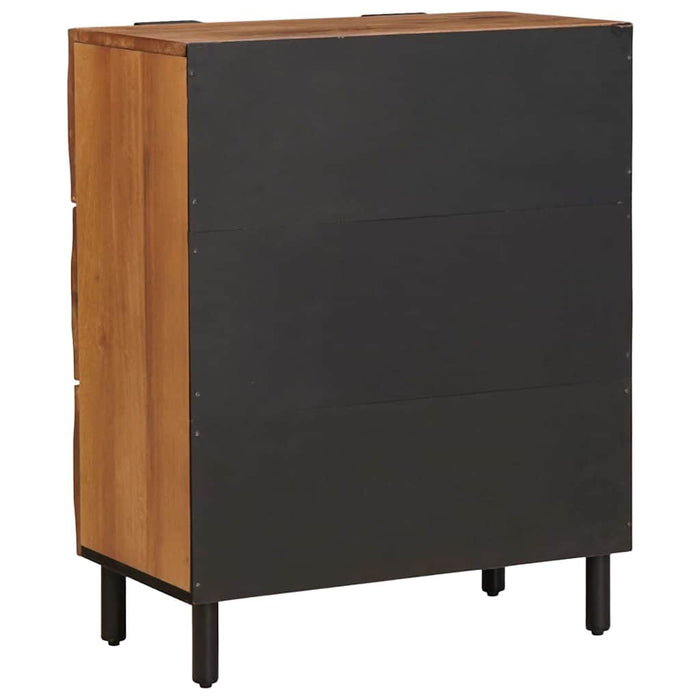 Bufet 2 pcs Finisaj Acacia Maro 60 x 33 x 75 cm - WALTI WALTI