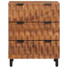 Bufet 2 pcs Finisaj Acacia Maro 60 x 33 x 75 cm - WALTI WALTI