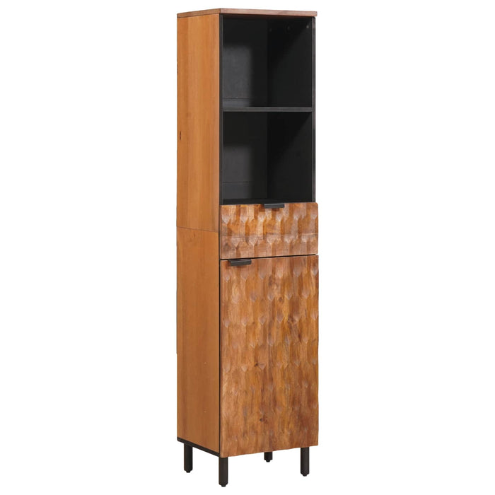 Seturi de baie cu raft Maro Acacia Finisat Lemn de mango solid - WALTI WALTI