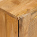 Bufet 3 pcs Maro 180 x 33 x 75 cm Lemn de mango solid - WALTI WALTI