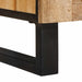 Bufet 3 pcs Maro 180 x 33 x 75 cm Lemn de mango solid - WALTI WALTI