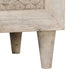 Bufet 2 pcs Alb 120 x 33,5 x 75 cm Lemn masiv de mango - WALTI WALTI
