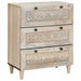 Bufet 2 pcs Alb 120 x 33,5 x 75 cm Lemn masiv de mango - WALTI WALTI
