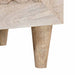Bufet 3 pcs Alb 180 x 33,5 x 75 cm Lemn masiv de mango - WALTI WALTI