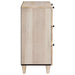 Bufet 3 pcs Alb 180 x 33,5 x 75 cm Lemn masiv de mango - WALTI WALTI