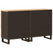 Bufet 2 pcs Maro 60 x 33 x 75 cm Lemn de mango solid - WALTI WALTI