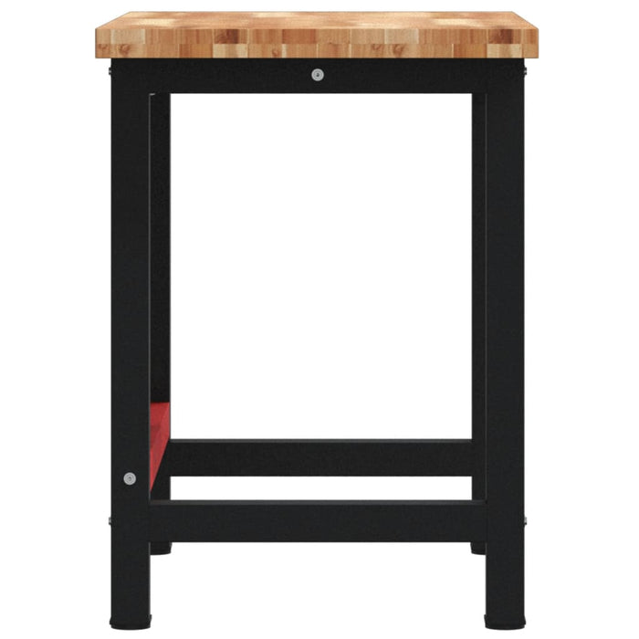 Banc de lucru 100x60x83 cm lemn masiv de acacia, dreptunghiular - WALTI WALTI