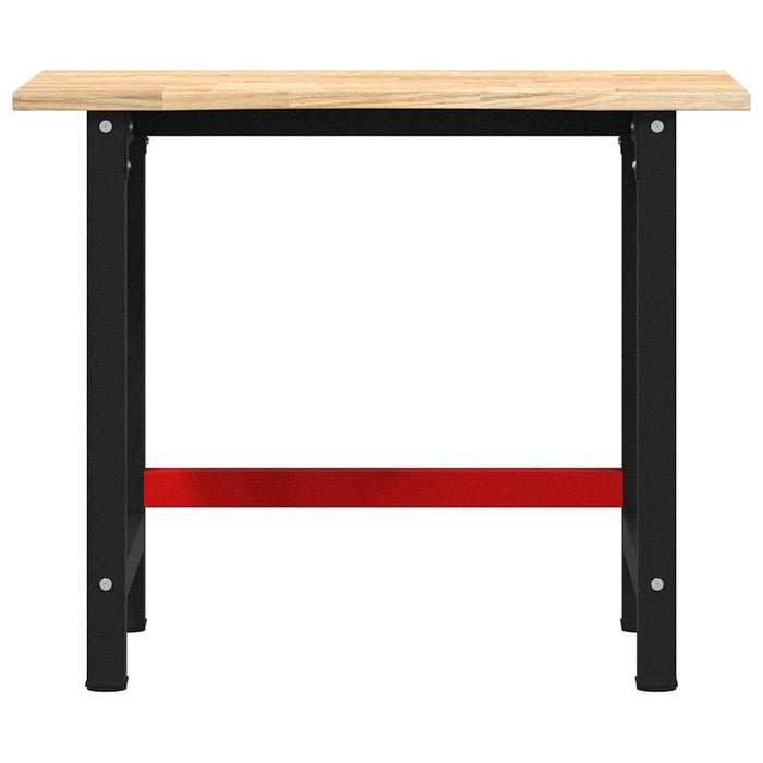 Banc lucru 100x60x81,5 cm lemn masiv stejar WALTI