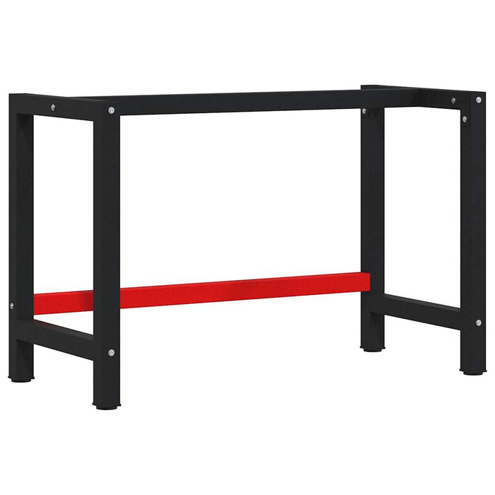 Banc lucru maro închis 140x60x81,5 cm lemn masiv stejar WALTI