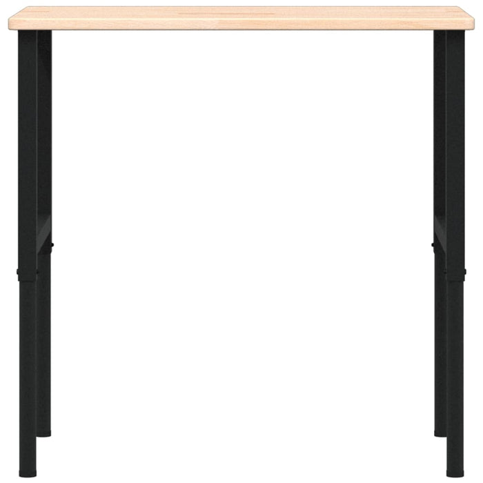 Banc lucru 100x60x(71,5-98) cm lemn masiv stejar dreptunghiular WALTI