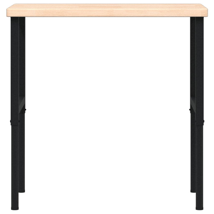 Banc lucru 100x60x(73-99,5) cm lemn masiv stejar dreptunghiular WALTI