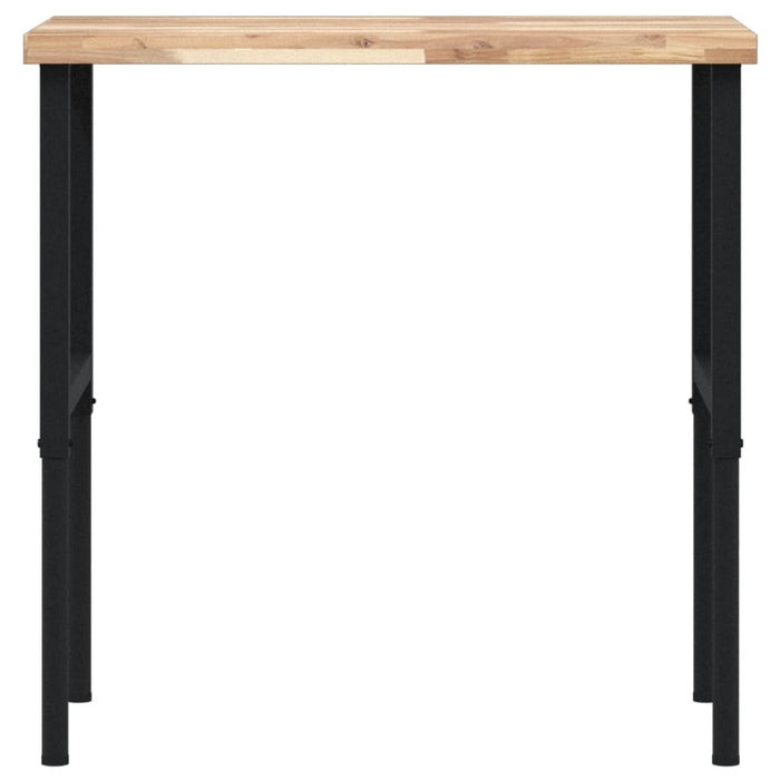 Banc lucru 100x60x(73-99,5) cm lemn masiv acacia dreptunghiular - WALTI WALTI