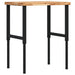 Banc lucru 80x60x(73-99,5) cm lemn masiv acacia dreptunghiular - WALTI WALTI