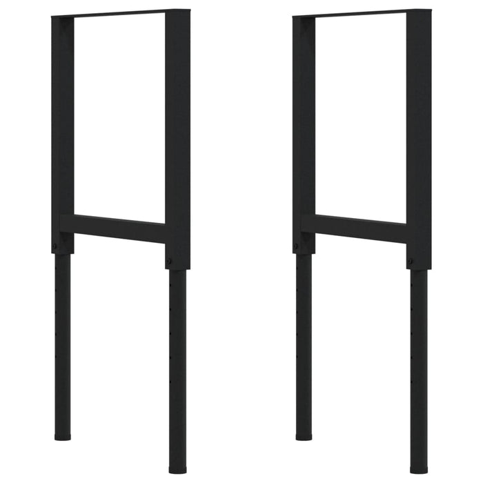 Banc lucru 80x60x(73-99,5) cm lemn masiv acacia dreptunghiular - WALTI WALTI
