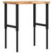 Banc lucru 80x60x(73-99,5) cm lemn masiv acacia dreptunghiular - WALTI WALTI