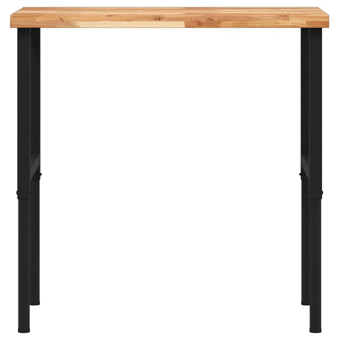 Banc lucru 100x60x(73-99,5) cm lemn masiv acacia dreptunghiular - WALTI WALTI