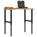 Banc lucru 100x60x(73-99,5) cm lemn masiv acacia dreptunghiular - WALTI WALTI