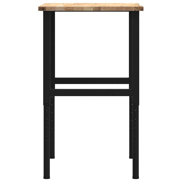 Banc lucru 80x60x(71,5-98) cm lemn masiv stejar WALTI