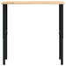 Banc lucru 100x60x(71,5-98) cm lemn masiv stejar - WALTI WALTI
