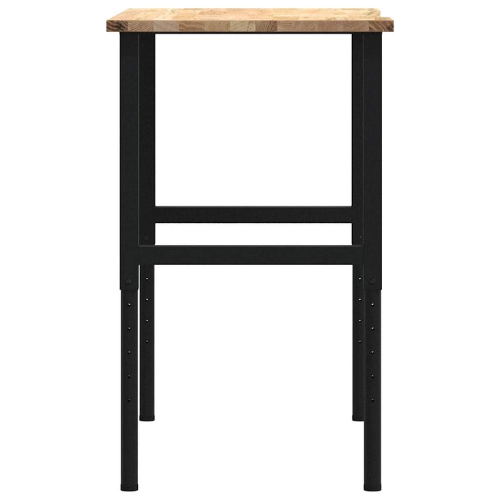 Banc lucru 100x60x(71,5-98) cm lemn masiv stejar - WALTI WALTI