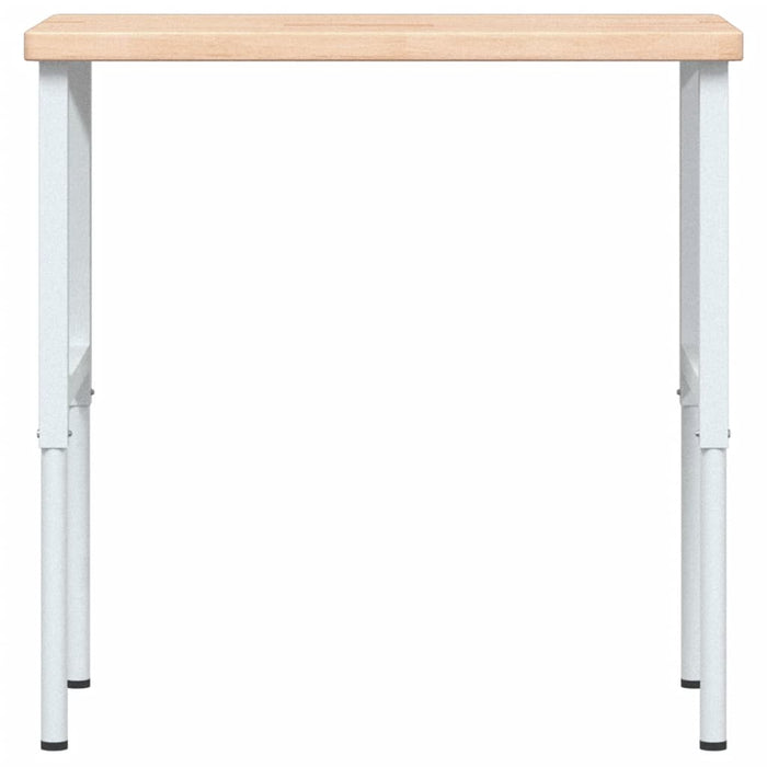 Banc lucru 100x60x(73-99,5) cm lemn masiv stejar dreptunghiular WALTI