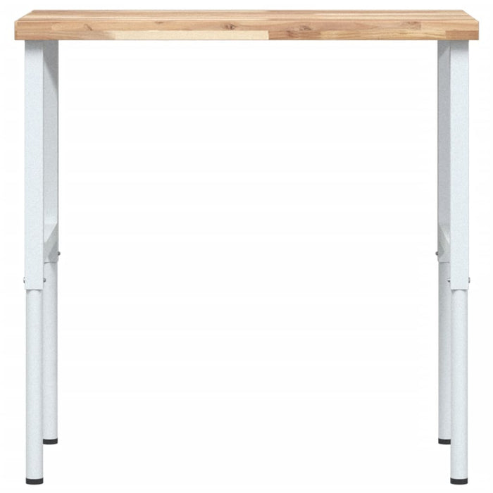 Banc lucru 100x60x(73-99,5) cm lemn masiv acacia dreptunghiular - WALTI WALTI