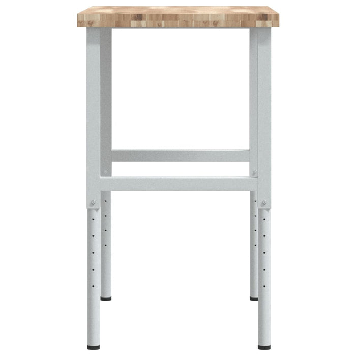 Banc lucru 100x60x(73-99,5) cm lemn masiv acacia dreptunghiular - WALTI WALTI