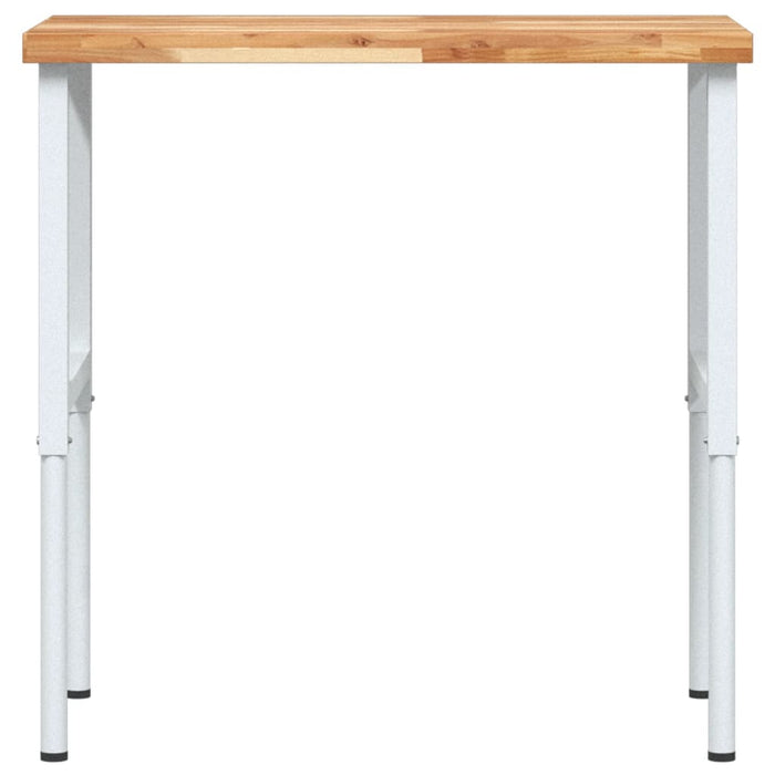 Banc lucru 100x60x(73-99,5) cm lemn masiv acacia dreptunghiular - WALTI WALTI