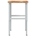 Banc lucru 100x60x(73-99,5) cm lemn masiv acacia dreptunghiular - WALTI WALTI