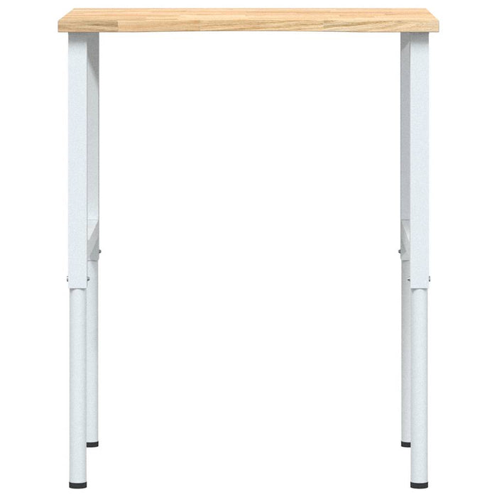 Banc lucru 80x60x(71,5-98) cm lemn masiv stejar WALTI